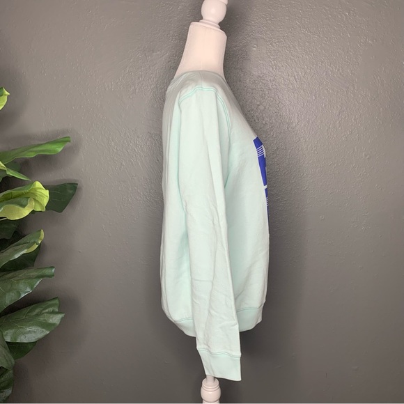 PINK VS Seafoam Green Sweatshirt - Picture 2 of 10